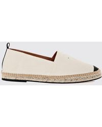 Philipp Plein - Cotton Canvas Espadrilles With Logo And Jute Sole - Lyst