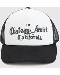 Amiri - Cotton And Mesh Nylon Hat - Lyst