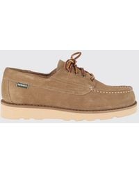 Sebago - Suede Calfskin Boat Shoes With Laces - Lyst