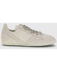 Rick Owens - Fabric And Leather Sneakers - Lyst