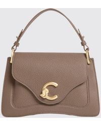 Coccinelle - C-Me Mini Hammered Leather Bag - Lyst