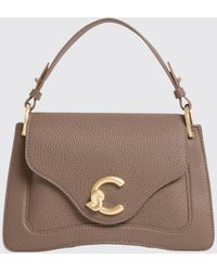 Coccinelle - C-Me Mini Hammered Leather Bag - Lyst