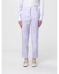 Ermanno Scervino - Slim Fit Viscose Trousers - Lyst