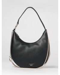 Twinset - Hobo Bag With Metal Mesh Application, Flat Handle And Cross-Body Strap - Lyst