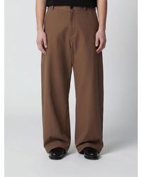 Studio Nicholson - Wide-Leg Cotton Trousers - Lyst