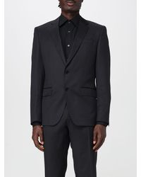 BOSS - Single-Breasted Virgin Wool Blazer - Lyst