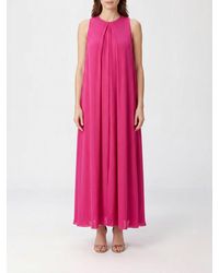 Gianluca Capannolo - Off-The-Shoulder Pure Silk Midi Tunic - Lyst