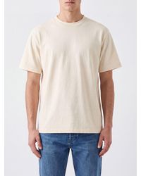 The Row - Short-Sleeved Cotton T-Shirt With Crew Neck And Dropped Shoulders - Lyst