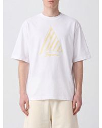 Jacquemus - Logo Graphic Print Cotton Crewneck T-Shirt - Lyst