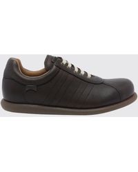 Camper - Pelotas Low-Top Smooth Calf Leather Trainers With Rubber Sole - Lyst