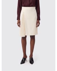 Jil Sander - Fiala High-Waisted Pleated Virgin Wool Pencil Mini Skirt - Lyst