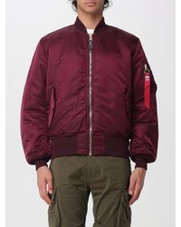 Alpha Industries - Reversible Nylon Bomber Jacket - Lyst