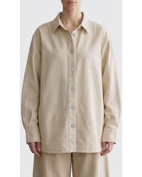 Magda Butrym - Relaxed Fit Cotton Shirt With Dropped Shoulders And Classic Collar - Lyst