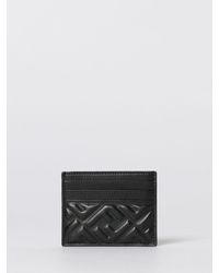 Fendi - Ff Baguette Kartenetui Aus Lammleder - Lyst