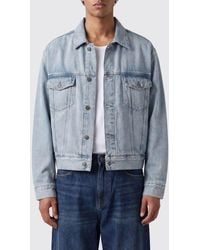 Fear Of God - Cotton Denim Shirt Jacket With Multiple Pockets And Metal Buttons - Lyst
