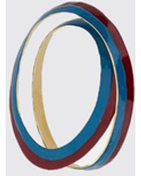 Marni - Spiral Enamelled Brass Bracelet - Lyst
