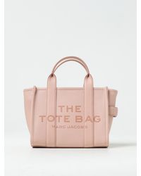 Marc Jacobs - The Small Tote Bag Aus Genarbtem Leder - Lyst