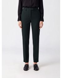 Max Mara - Skinny Fit Stretch Cotton-Blend Trousers With Mid-Rise Waist - Lyst