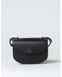 A.P.C. - Genève Leather Bag - Lyst