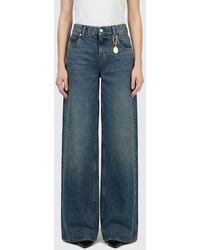 Stella McCartney - Wide-Leg Denim Jeans - Lyst