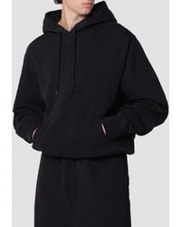 Entire studios - Oversized Cotton Hoodie With Kangaroo Pocket - Lyst
