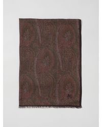 Etro - Modal Scarf With Paisley Jacquard - Lyst