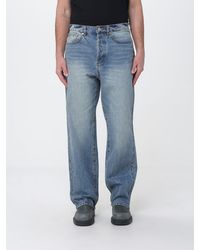 Obey - Cotton Wide-Leg Jeans - Lyst