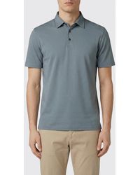 Zanone - Basic Cotton Polo Shirt - Lyst