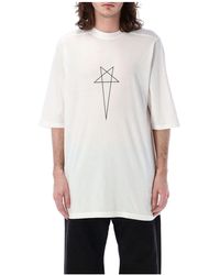 Rick Owens - T-shirt Drkshdw in cotone - Lyst