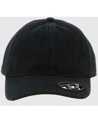 DIESEL - C-Plak Cotton Twill Hat - Lyst