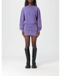 The Attico - Stretch Cotton Mini Dress - Lyst