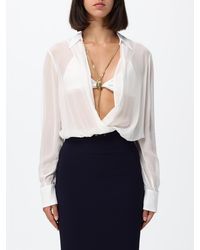 Elisabetta Franchi - Bodysuit Shirt - Lyst