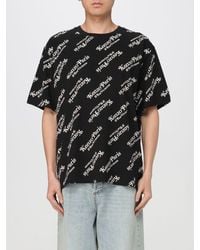 KENZO - T-shirt con logo all-over - Lyst