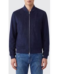 Brunello Cucinelli - Pure Cashmere Bomber Jacket With Ribbed Collar - Lyst