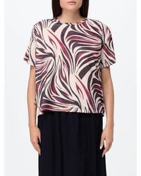 Twinset - Printed Polyester T-Shirt - Lyst
