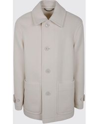 Dries Van Noten - Cappotto A Monopetto Di Lana - Lyst
