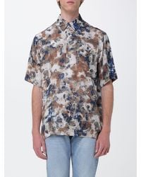 ARMANI EXCHANGE - Printed Viscose Casual Shirt - Lyst