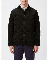 Polo Ralph Lauren - Quilted Cotton Jacket With Corduroy Collar - Lyst