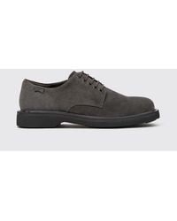 Camper - Norman Suede Derby Shoes With Xl Extralight Sole - Lyst