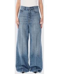Stella McCartney - High-Waisted Wide-Leg Jeans - Lyst