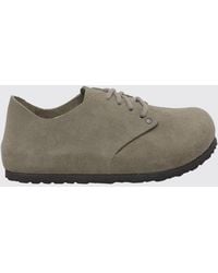 Birkenstock - Maine Suede Lace-Up Shoes With Eva Sole - Lyst