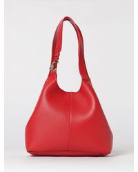 Coccinelle - C-Me Easy Hammered Leather Bag - Lyst