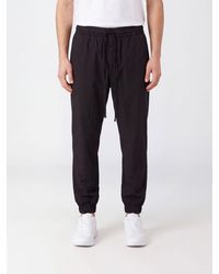 Thom Krom - Technical Fabric Joggers With Drawstring And Cargo Pockets - Lyst
