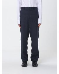Agnona - Maßgeschneiderte Hose Aus Leinenmischung - Lyst