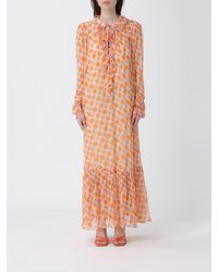 Zadig & Voltaire - Zadig &Amp Voltaire Long Viscose Dress With Floral Print - Lyst