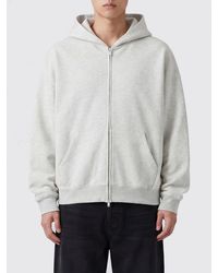 Fear Of God - Relaxed Fit Zip-Up Cotton-Blend Hoodie With Dropped Shoulders - Lyst