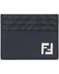 Fendi - Squared Ff Credit Card Holder - Lyst