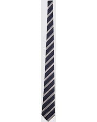 Giorgio Armani - Jacquard Striped Silk Tie - Lyst