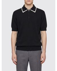 Jil Sander - Polo De Punto De Algodón - Lyst