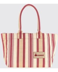 Isabel Marant - Yenky Striped Cotton Bag - Lyst